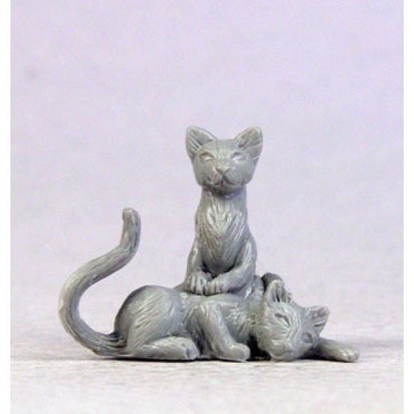 Dark Sword Miniatures - Stephanie Law Masterworks - Cat Pack - Cats x 7