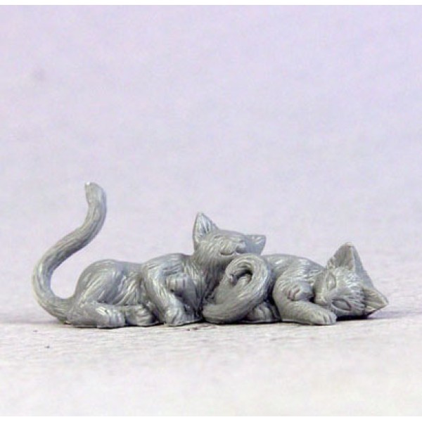 Dark Sword Miniatures - Stephanie Law Masterworks - Cat Pack - Cats x 7