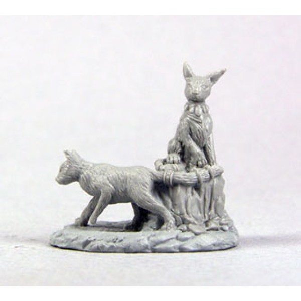 Dark Sword Miniatures - Stephanie Law Masterworks - Cat Pack - Cats x 7