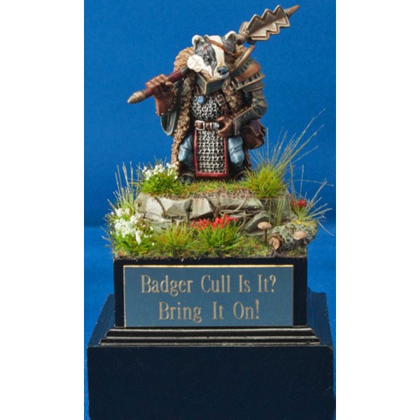 Dark Sword Miniatures - Critter Kingdoms - Frothy UK Badger