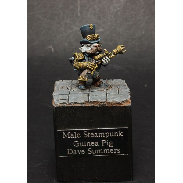 Dark Sword Miniatures - Critter Kingdoms - Male Steam Punk Guinea Pig