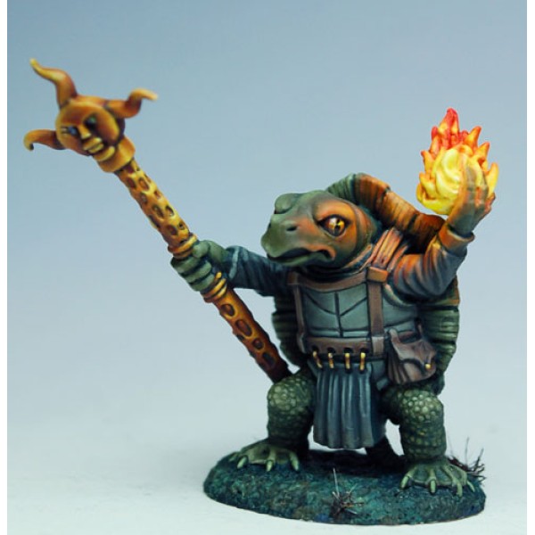 Dark Sword Miniatures - Critter Kingdoms - Turtle Mage