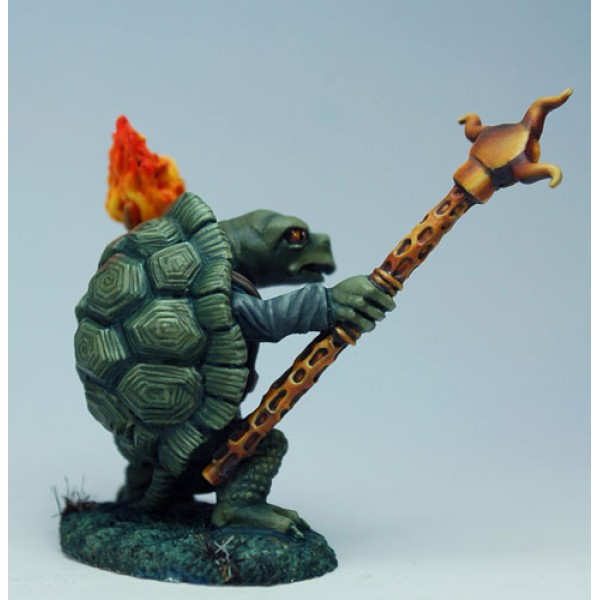 Dark Sword Miniatures - Critter Kingdoms - Turtle Mage