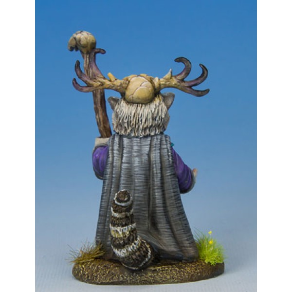 Dark Sword Miniatures - Critter Kingdoms - Raccoon Druid w/ Staff