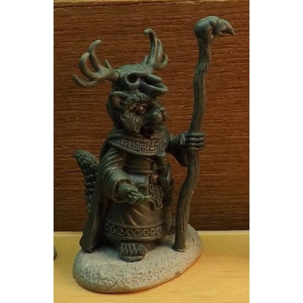 Dark Sword Miniatures - Critter Kingdoms - Raccoon Druid w/ Staff