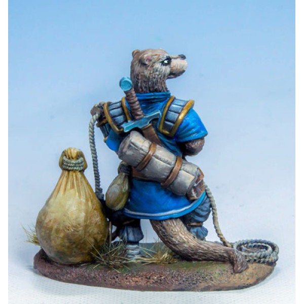 Dark Sword Miniatures - Critter Kingdoms - Otter Rogue with Loot