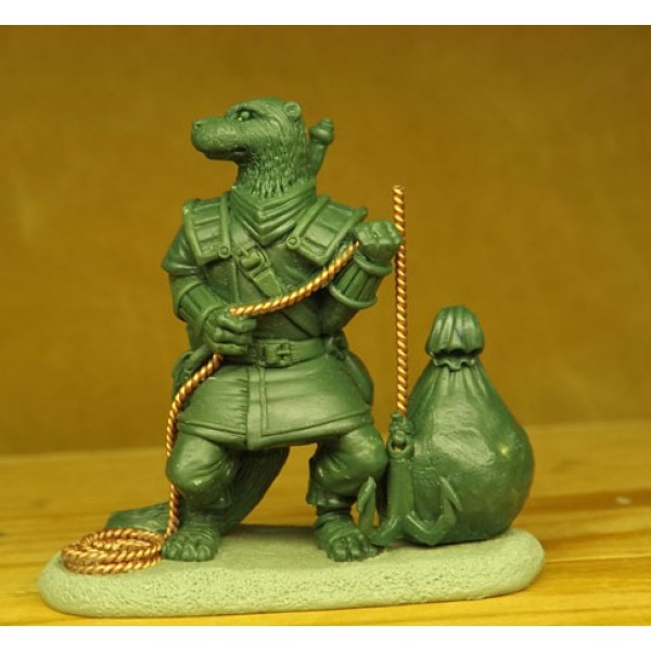 Dark Sword Miniatures - Critter Kingdoms - Otter Rogue with Loot