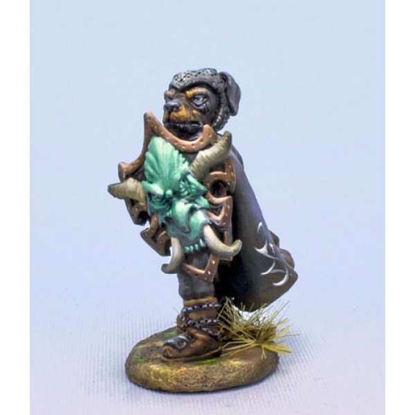 Dark Sword Miniatures - Critter Kingdoms - Rottweiler Warrior w/ Sword & Shield