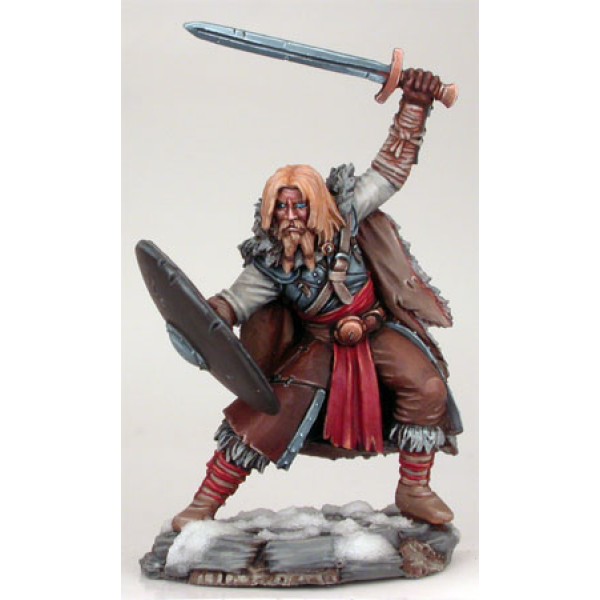 Dark Sword Miniatures - George R. R. Martin Masterworks - Wildling Warrior w/ Long Sword & Shield