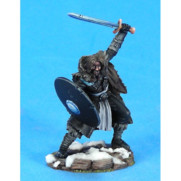 Dark Sword Miniatures - George R. R. Martin Masterworks - Wildling Warrior w/ Long Sword & Shield