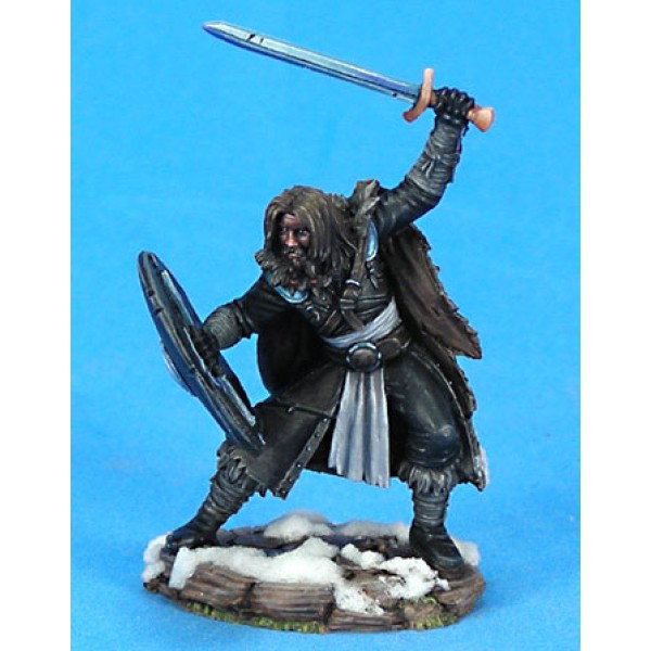 Dark Sword Miniatures - George R. R. Martin Masterworks - Wildling Warrior w/ Long Sword & Shield