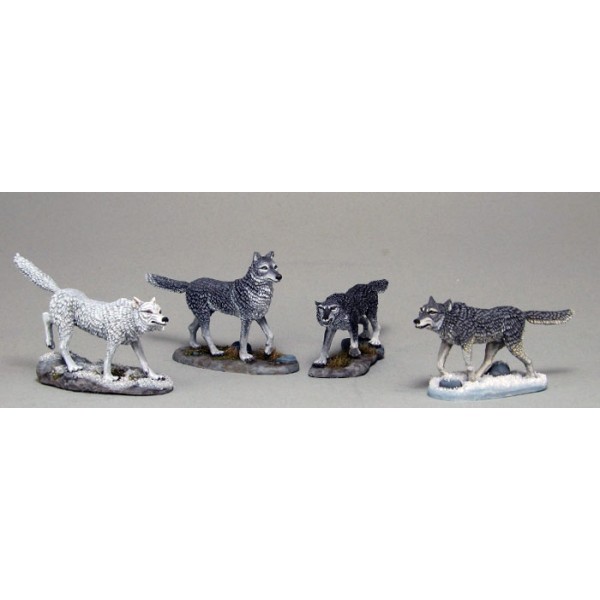 Dark Sword Miniatures - George R. R. Martin Masterworks - Nymeria, Dire Wolf