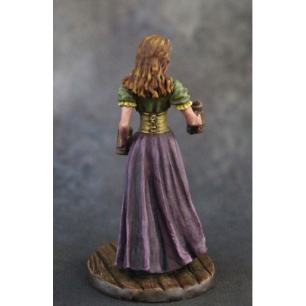 Dark Sword Miniatures - Visions in Fantasy - Female Server with Ale