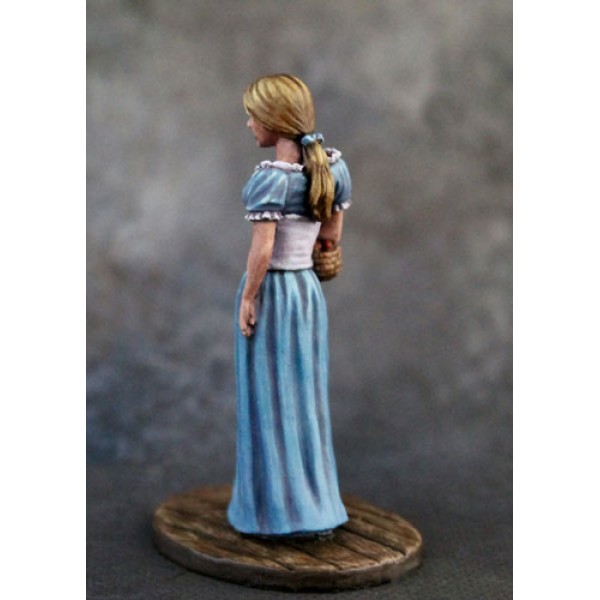 Dark Sword Miniatures - Visions in Fantasy - Female Villager w/ Basket of Eggs