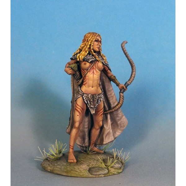 Dark Sword Miniatures - Visions in Fantasy - Female Feral Elf w/ Bow