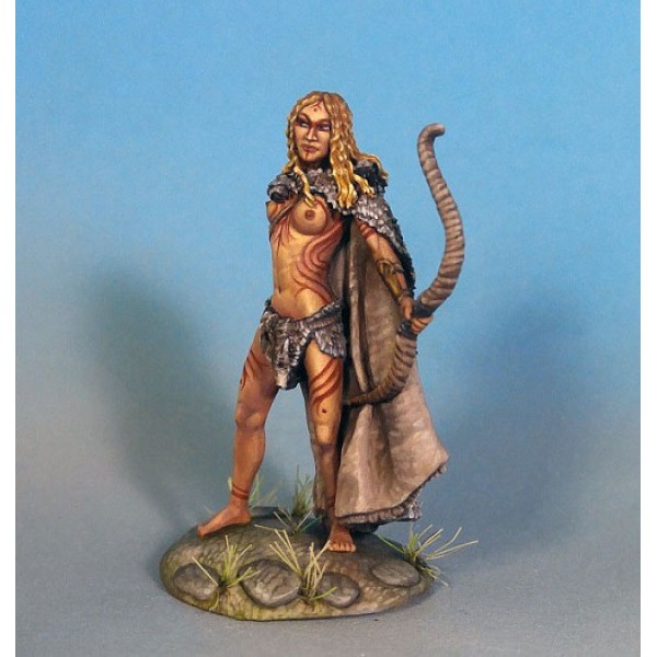 Dark Sword Miniatures - Visions in Fantasy - Female Feral Elf w/ Bow