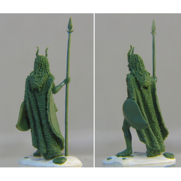 Dark Sword Miniatures - Visions in Fantasy - Male Feral Elf w/ Spear