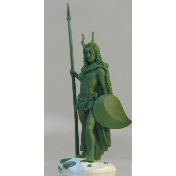 Dark Sword Miniatures - Visions in Fantasy - Male Feral Elf w/ Spear