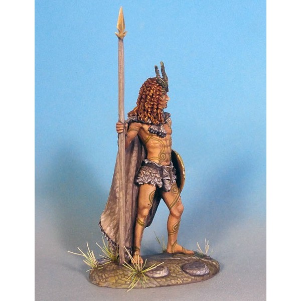 Dark Sword Miniatures - Visions in Fantasy - Male Feral Elf w/ Spear