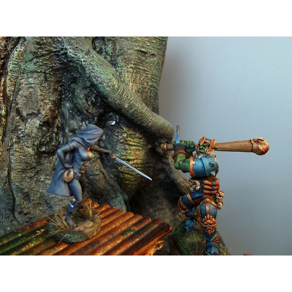Dark Sword Miniatures - Visions in Fantasy - Huge Orc King