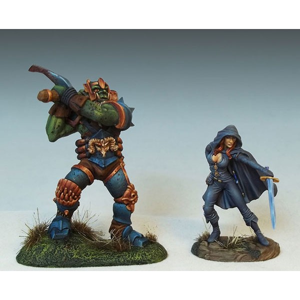 Dark Sword Miniatures - Visions in Fantasy - Huge Orc King