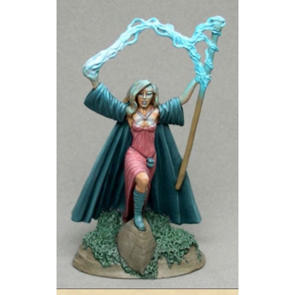 Dark Sword Miniatures - Elmore Masterworks - Castle Of Deception - Female Wizard