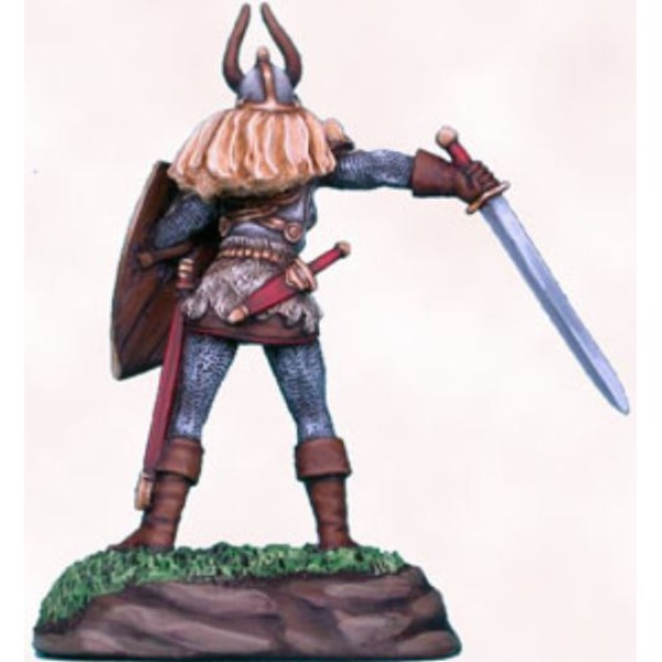Dark Sword Miniatures - Elmore Masterworks - Gateway - Female Cavalier w/ Sword & Shield