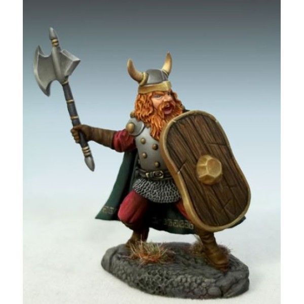 Dark Sword Miniatures - Elmore Masterworks - Male Dwarven Warrior w/ Battle Axe