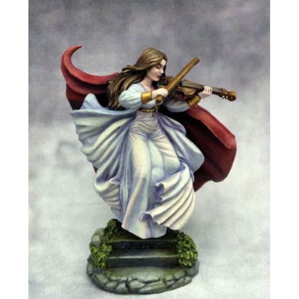 Dark Sword Miniatures - Elmore Masterworks - Female Bard w/ Violin