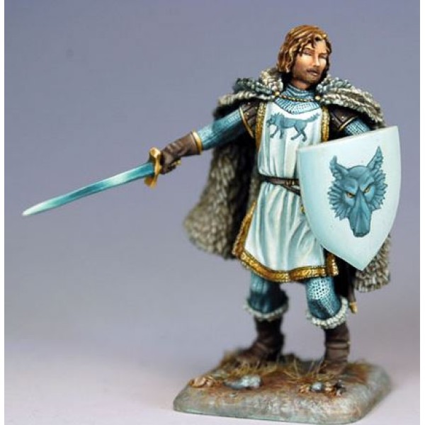 Dark Sword Miniatures - George R. R. Martin Masterworks - Robb Stark, The Young Wolf