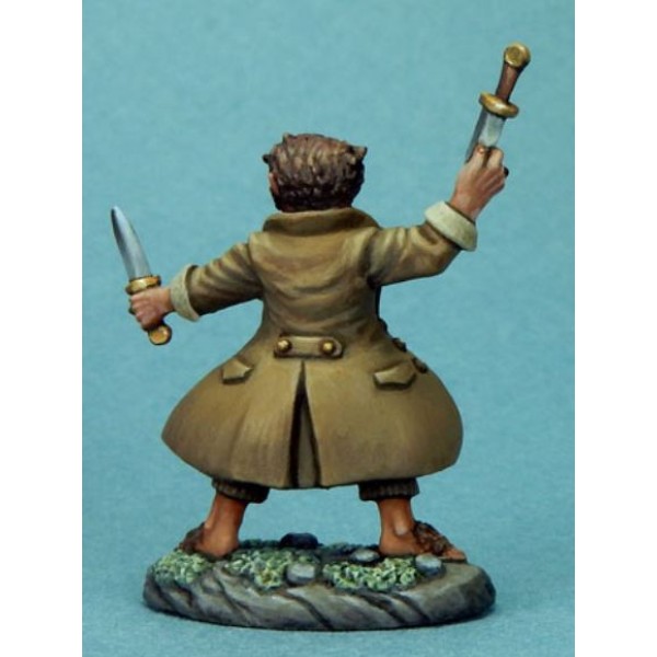 Dark Sword Miniatures - Visions in Fantasy - Halfling Rogue w/ Daggers