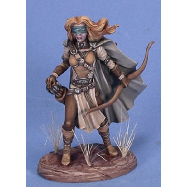 Dark Sword Miniatures - Visions in Fantasy - Female Blind Warrior