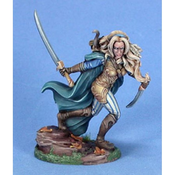 Dark Sword Miniatures - Visions in Fantasy - Female Wood Elf Warrior