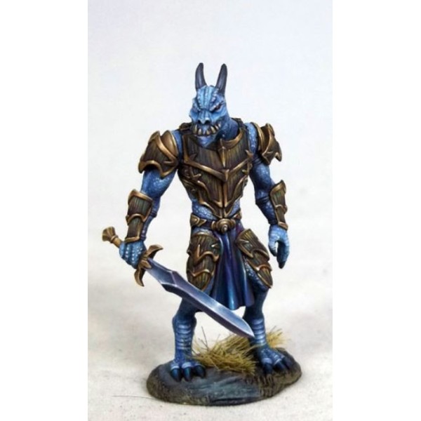Dark Sword Miniatures - Visions in Fantasy - Male Dragonkin Warrior