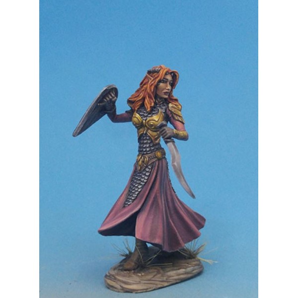 Dark Sword Miniatures - Visions in Fantasy - Female Demonkin Adventurer