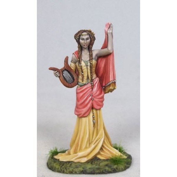 Dark Sword Miniatures - Stephanie Law Masterworks - Muse - Terpsichore with Harp