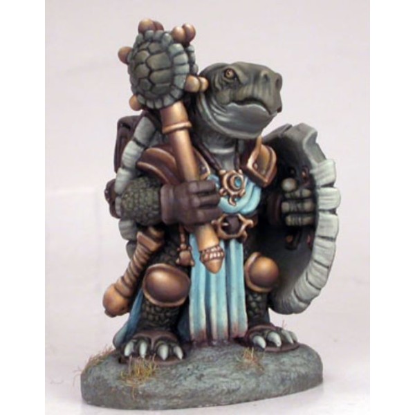 Dark Sword Miniatures - Critter Kingdoms - Tortoise Cleric