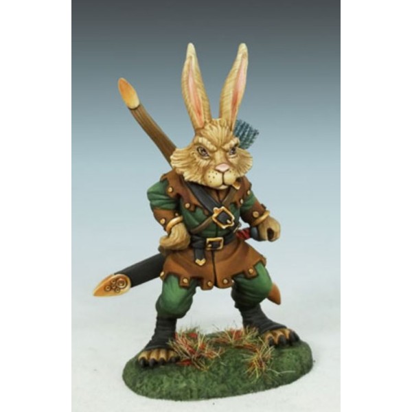 Dark Sword Miniatures - Critter Kingdoms - Rabbit Warrior