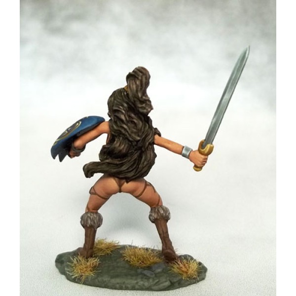 Dark Sword Miniatures - Elmore Masterworks - Amazon Warrior w/ Sword & Shield