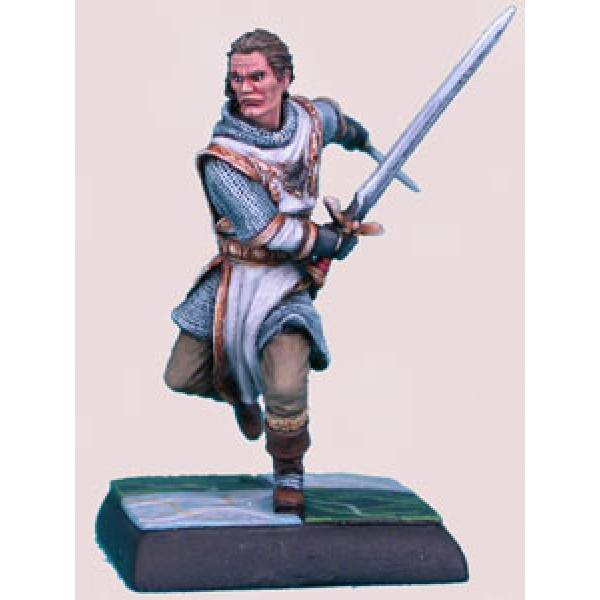 Dark Sword Miniatures - Parkinson Masterworks - Dual Wield Human Knight