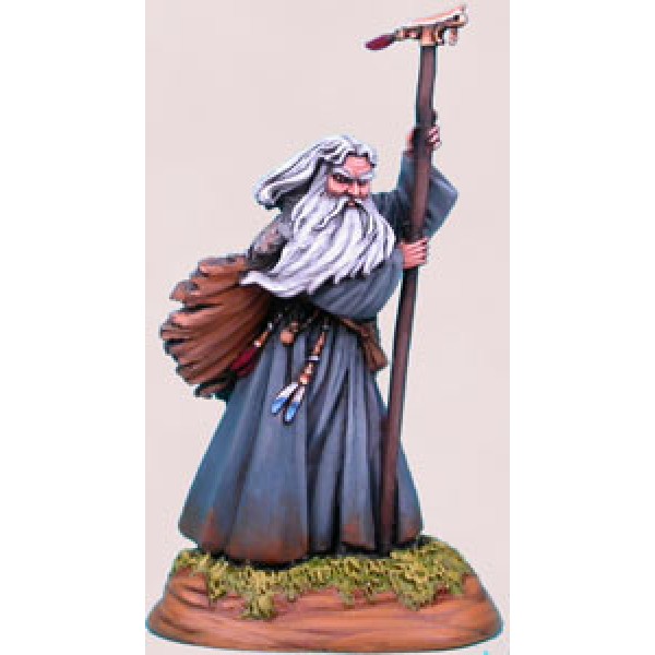 Dark Sword Miniatures - Elmore Masterworks - Wizards Dragon - Male Wizard