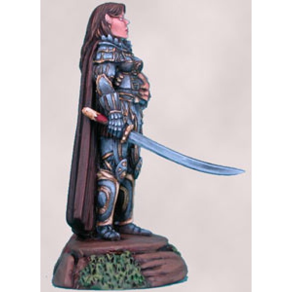Dark Sword Miniatures - Elmore Masterworks - Female Vyrkyl (Evil Knight) w/ Sword