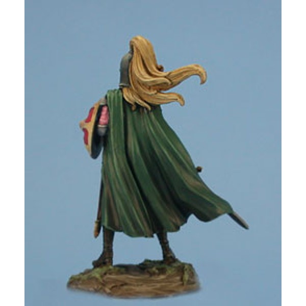 Dark Sword Miniatures - Easley Masterworks - Female Paladin w/ Sword & Shield