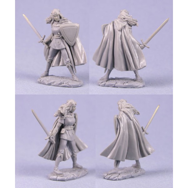 Dark Sword Miniatures - Easley Masterworks - Female Fighter w/ Long Sword