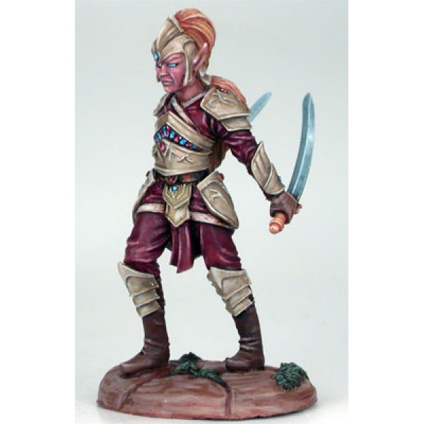 Dark Sword Miniatures - Visions in Fantasy - Male Elven Dual Wield Warrior