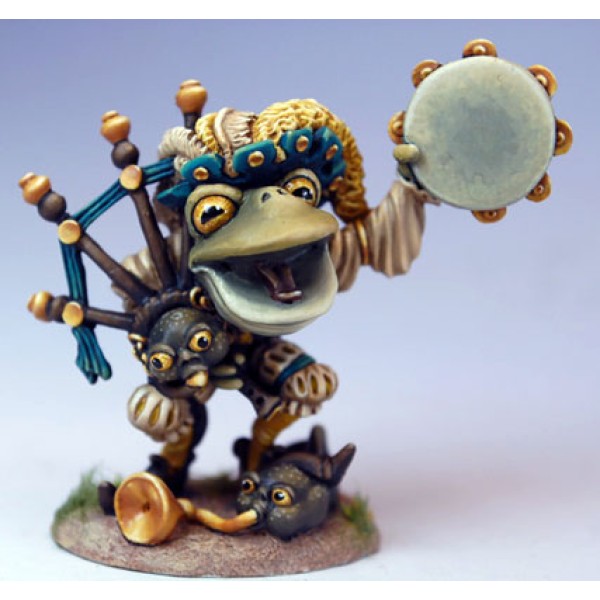 Dark Sword Miniatures - Critter Kingdoms - Frog Minstrel