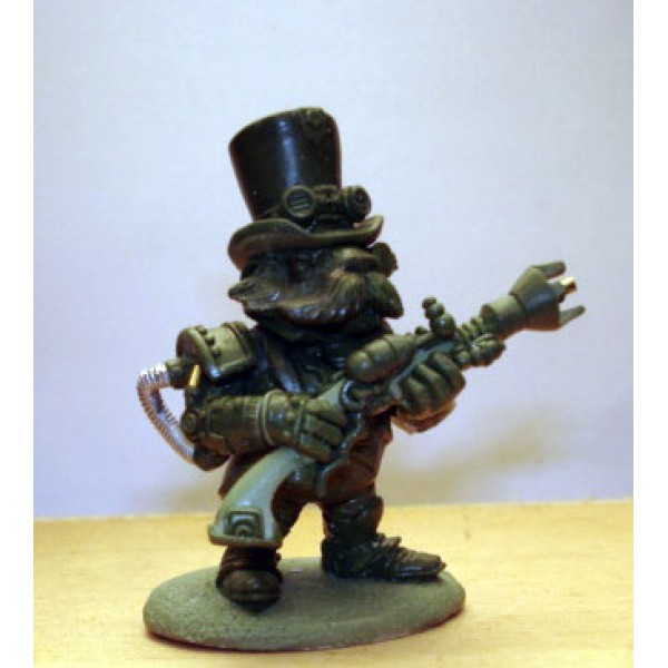 Dark Sword Miniatures - Critter Kingdoms - Male Steam Punk Guinea Pig