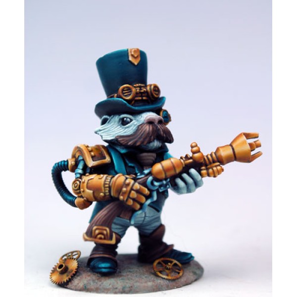 Dark Sword Miniatures - Critter Kingdoms - Male Steam Punk Guinea Pig