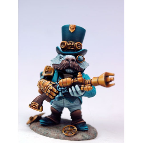 Dark Sword Miniatures - Critter Kingdoms - Male Steam Punk Guinea Pig