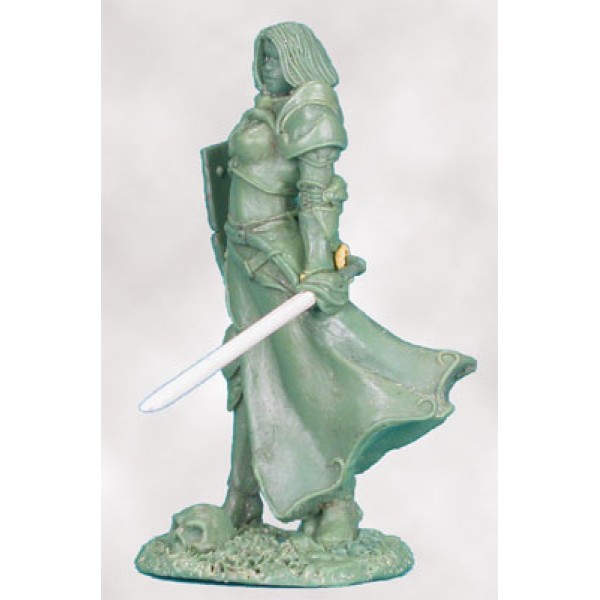 Dark Sword Miniatures - Visions in Fantasy - Female Cavalier with Sword/Shield